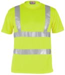 Warnschutz T-shirt mit Reflexstreifen, zertifiert nach EN 20471, Farbe orange PAAVENUE.GIL